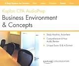 CPA Exam: Audio Review CDs Business Environment and Concepts (Kaplan CPA Exam - Audio Review)