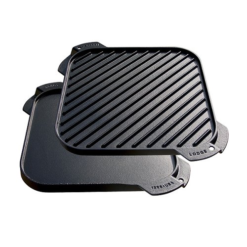 Lodge Cast Iron 10.5 Single Reversible Griddle