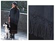 Alpaca wool cloak and hat set, 'Shadow' Alpaca wool cloak and hat set, 'Shadow'