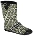 Garage Shoes - Sunflower - Women's Flat Boot - Black & Green Size 5 UK
