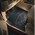 Weathertech Rubber Car Floor Mats - Black, 1st & 2nd Row Combo Pack. SAAB 9-7X 2005 - 2007