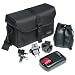 Kodak EasyShare Travel Kit, contents: EasyShare Rapid Charger, EasyShare Battery Pack, WW Plugs, Premium Bag,
