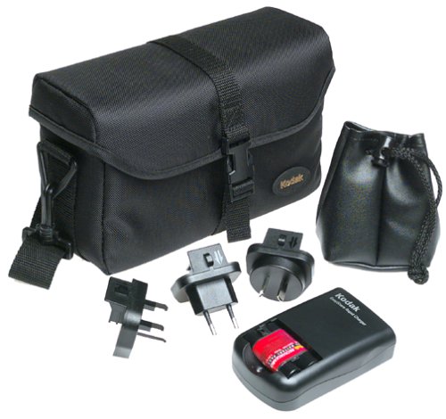 Kodak EasyShare Travel Kit with Case, 2AA NIMH Battery Pack NIMH & Charger