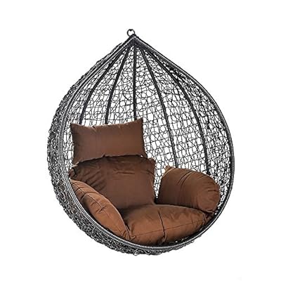 Home Deluxe Polyrattan Hängesessel KORB Cocoon, inkl. Sitz- und