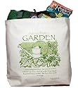 ADVICE FROM A GARDEN gardening decor art print Jumbo Canvas Tote Bag Purse