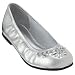 Xhilaration� Ninka Rhinestone Ballet Flats - Silver