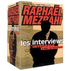 Rapha�l Mezrahi : Les interviews - L'Int�grale : Vol.1 � 4 - Coffret 5 VHS [VHS]