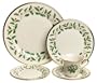 Lenox Holiday 20-Piece Gold-Banded Fine China Dinnerware Set, Service for 4