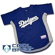 Los Angeles Dodgers Authentic MLB Cool Base Batting Practice Jersey (Royal) by Majestic Athletic