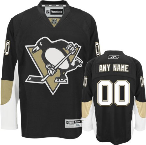 Pittsburgh Penguins Black Premier Jersey: Customizable NHL Jersey