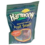 Harmony Foods Fruit Snacks, Assorted Flavors, 6-Ounce Bags (Pack of 12)