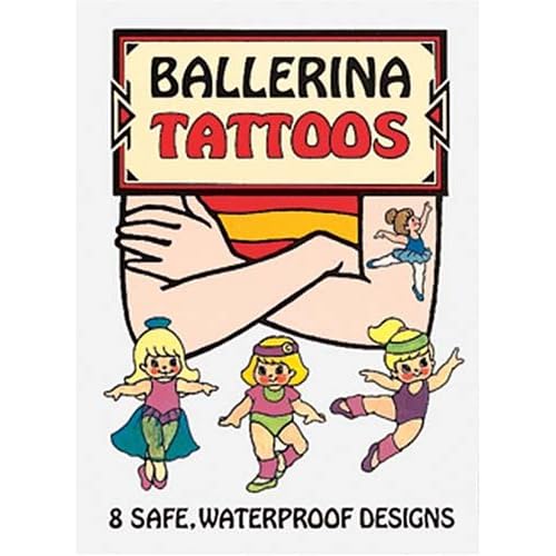ballerina tattoos. Amazon.com: Ballerina Tattoos (9780486400273): Robbie Stillerman