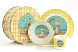 Michel Design Works Baby's First Plate Set - Just Ducky (Pack of 2)