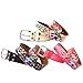 Ed Hardy Big Girls' True Love Panther Leather Belt