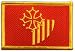 Écusson brodé Flag Patch France Languedoc-Roussillon - 8 x 6 cm