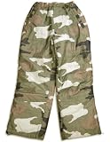 Athletic Works - Boys Camoflage Snowpant, Khaki, Olive 28355