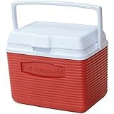 Rubbermaid  10-Quart Personal Ice Chest Cooler, Red