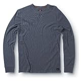 Quicksilver Men's Snit Long Sleeve Knit Gray Shirt 108060-GUN
