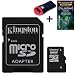 Professional Kingston MicroSDHC 16GB (16 Gigabyte) Card for Blackberry Torch 9800 with custom formatting + Free Card Reader + Free Cell Phone Antenna Booster