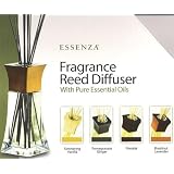 Essenza Home Fragrance Simmering Vanilla and Fireside Reed Diffuser Two 6.15 Fl Oz Bottles