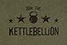 Join the Kettlebellion - Military Green - Men's Kettlebell Triblend T-shirt