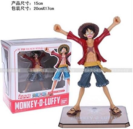 Anime one piece monky D luffy action figure toys 15 cm(6.3") PVC dolls decoration no original box
