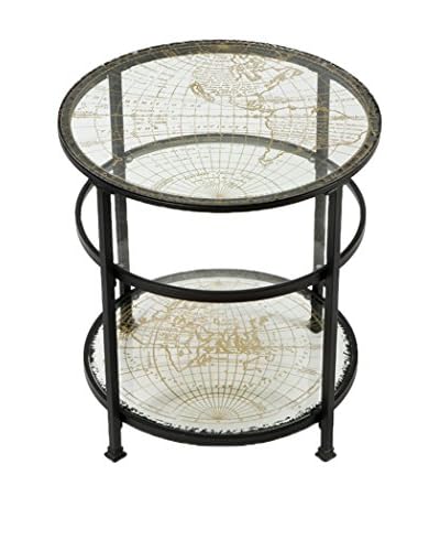 Natura Accent  Tavolino Bistro Nero