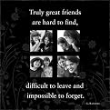 Truly Great Friends Collage Frame - Black (4x4")