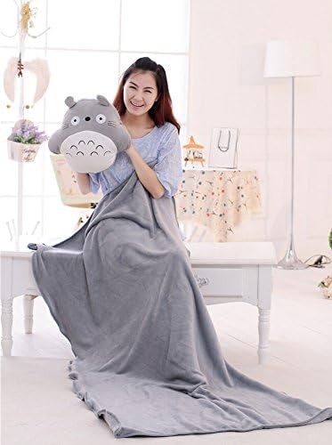 Theworld My Neighbor Totoro Plush Throw Pillows Within a 100 X 80cm Blanket