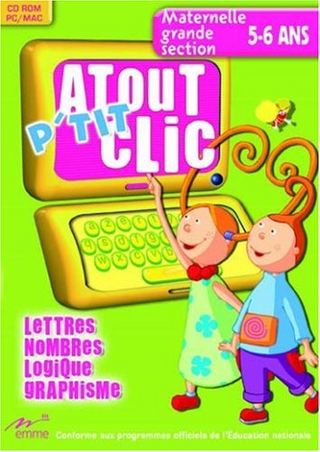 Childrens Toyshop  Logiciels : Atout ptit clic 5-6 ans grande Section