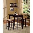 Linon Tavern Three Piece Counter Set