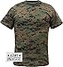 Army Universe Woodland Digital Camouflage Short Sleeve T-Shirt + Pin - Size Large (41