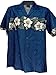 A WinnieFashion Hawaiian (100% Cotton) New SURF / Hibiscus Aloha Shirts (USA)