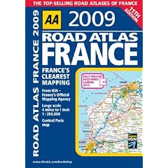 AA Road Atlas France (AA Atlases and Maps)