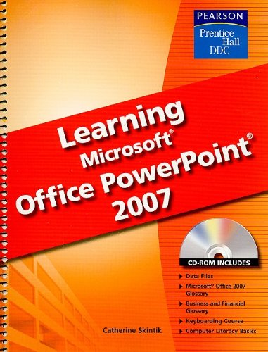 Learning Microsoft Office PowerPoint 2007