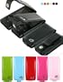 Premium Leather Case with Belt Clip for Apple iPod Nano 4 Nano-Chromatic 4th Generation 8 gb 8gb 16 gb 16gb 32 gb 32gb (Nano 4 Chromatic Not Included) + Young Micro Shoe Silicone Pouch for Nike+