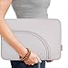 Kamor Canvas Fabric Case for 11.6-Inch MacBook Air Bundle with Adapter Bag - Gray