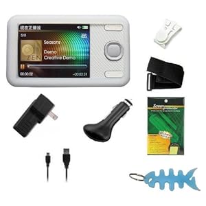 8 Items Accessories Combo for Creative Zen X-Fi Style 8GB , 16GB, 32GB: Includes Clear/White Silicone Skin Case, Armband, Belt Clip, LCD Screen Protector, USB Wall Charger, USB Car Charger, 2in1 USB Data Cable and Light Blue Fishbone Style Keychain 8 Items Accessories Combo for Creative Zen X-Fi Style 8GB , 16GB, 32GB: Includes Clear/White Silicone Skin Case, Armband, Belt Clip, LCD Screen Protector, USB Wall Charger, USB Car Charger, 2in1 USB Data Cable and Light Blue Fishbone Style Keychain