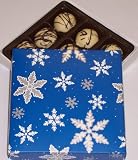 Scott's Cakes White Chocolate Truffles 1/2 Pound Snowflake Box