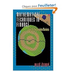 Mathematical Techniques in Finance: Tools for Incomplete Markets