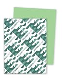 Wausau Astrobrights Heavy Duty Paper, 24 lb, 8.5 x 11 Inches, Martian Green, 500 Sheets (22061)