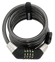OnGuard Doberman 5031 Bicycle Combination Coil Cable Lock