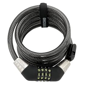 OnGuard Doberman 5031 Bicycle Combination Coil Cable Lock by OnGuard
