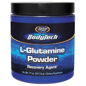 BodyTech - L-Glutamine, 4500 mg, 12 oz powder