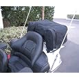 Champion Harley Davidson Ultra Classic Rack Bag Motorcycle Luggage w/ Rain Cover