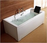 NEW 1700MM HYDRO SPA JACUZZI WHIRLPOOL BATH TUB A36