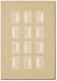 Couristan Recife Teak - 1547-0812 - Beige-White