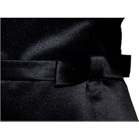 50's Strapless Satin Formal Bridesmaid Prom Dress
