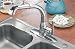 cleanFLO Eco Friendly Chrome Finish Lead Free Kitchen Faucet With Pull Out Spray Head