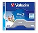 Verbatim 43668 BD-R 4x 25GB Printable Jewel Cased